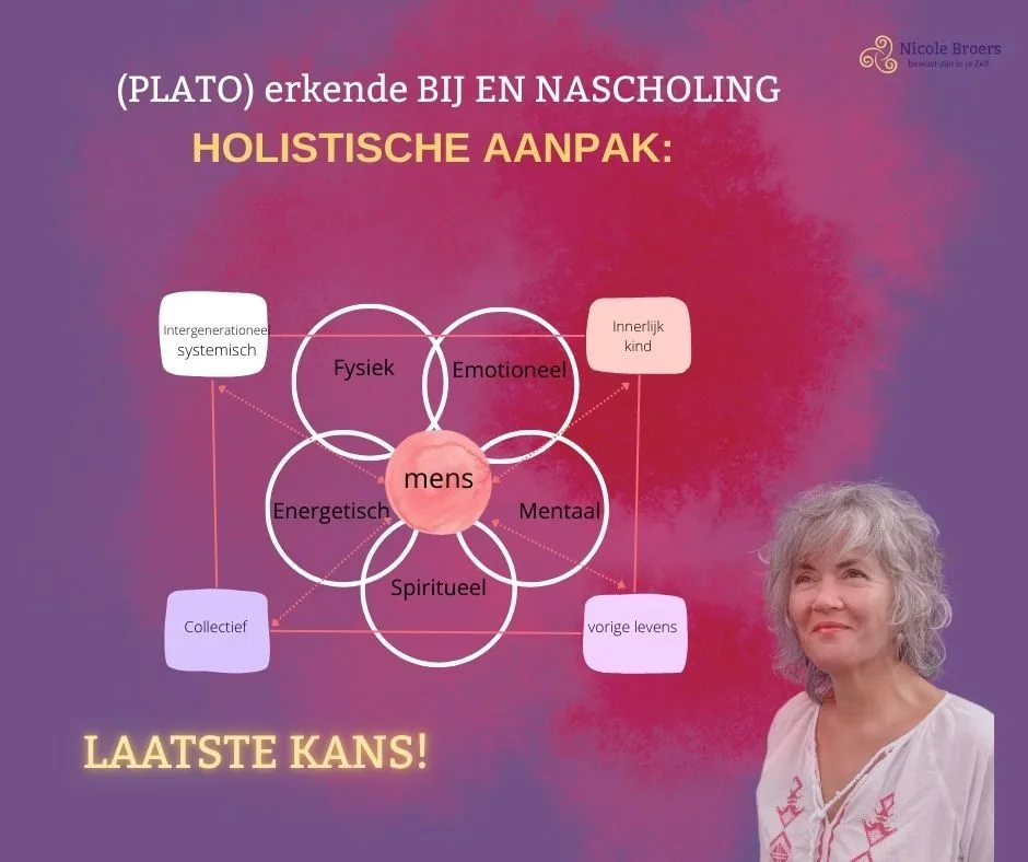 PLATO erkende bij en nascholing Holistische aanpak - laatste kans